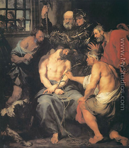 Crowning with Thorns 1618-20 - Sir Anthony Van Dyck
