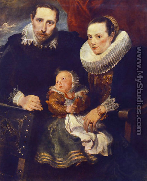 Family Portrait 1618-20 - Sir Anthony Van Dyck
