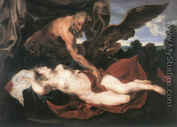 Jupiter and Antiope - Sir Anthony Van Dyck