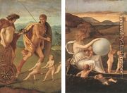 Four Allegories-Perseverance and Fortune c. 1490 - Giovanni Bellini