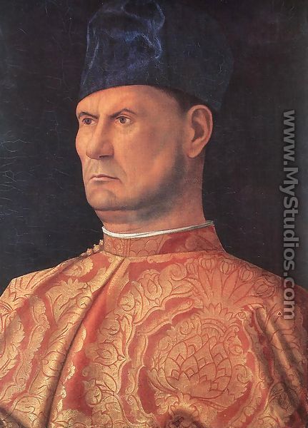 Portrait of a Condottiere (Jacopo Marcello) - Giovanni Bellini