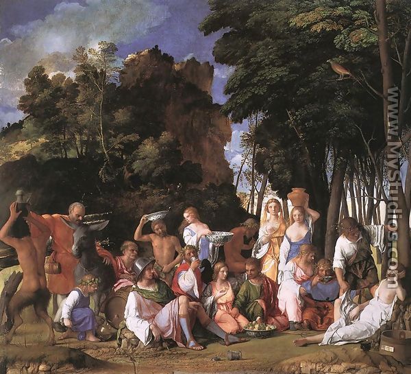 The Feast of the Gods 1514 - Giovanni Bellini