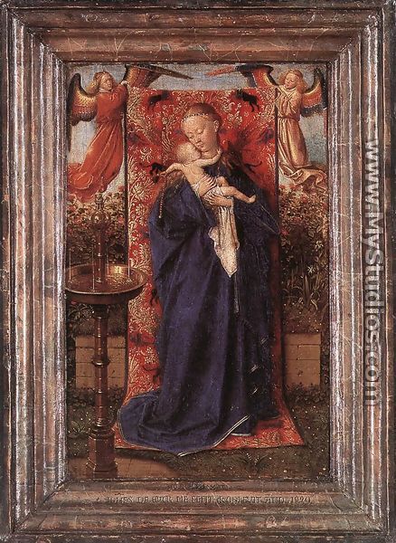Madonna and Child at the Fountain 1439 - Jan Van Eyck