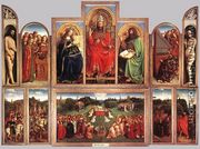 The Ghent Altarpiece (wings open) 1432 - Jan Van Eyck