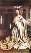 The Ghent Altarpiece- Mary of the Annunciation 1432 - Jan Van Eyck