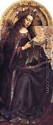 The Ghent Altarpiece- Virgin Mary 1426-29 - Jan Van Eyck