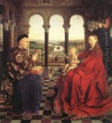 The Virgin Of Chancellor Rolin - Jan Van Eyck