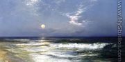 Moonlit Seascape2 - Thomas Moran
