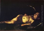 Sleeping Cupid 1608 - (Michelangelo) Caravaggio