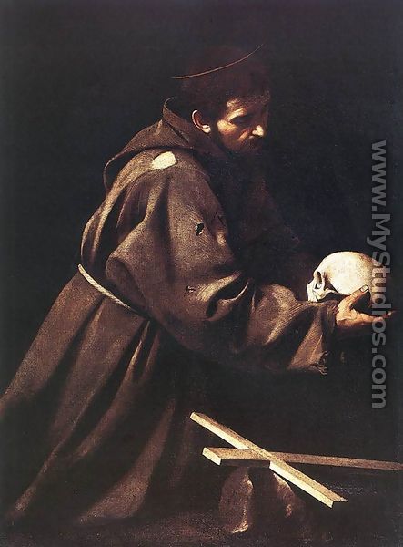 St. Francis c. 1606 - (Michelangelo) Caravaggio