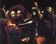Taking of Christ c. 1598 - (Michelangelo) Caravaggio
