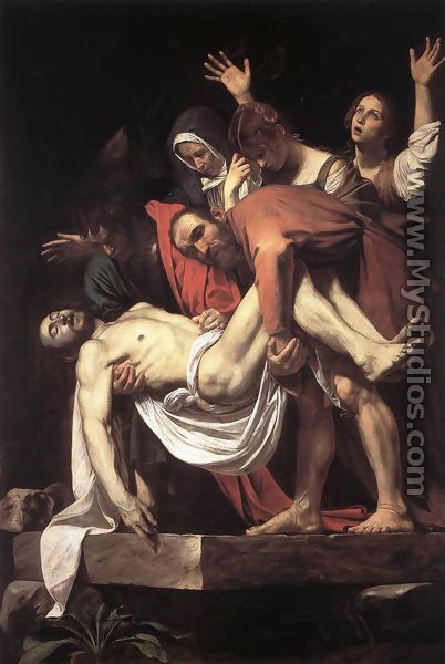 The Entombment 1602-03 - (Michelangelo) Caravaggio