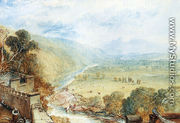 Ingleborough From The Terrace Of Hornby Castle - Joseph Mallord William Turner