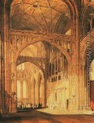 Interior Of Salisbury Cathedral - Joseph Mallord William Turner
