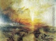 Slavers Throwing Overboard The Dead And Dying   Typhoon Coming On - Joseph Mallord William Turner