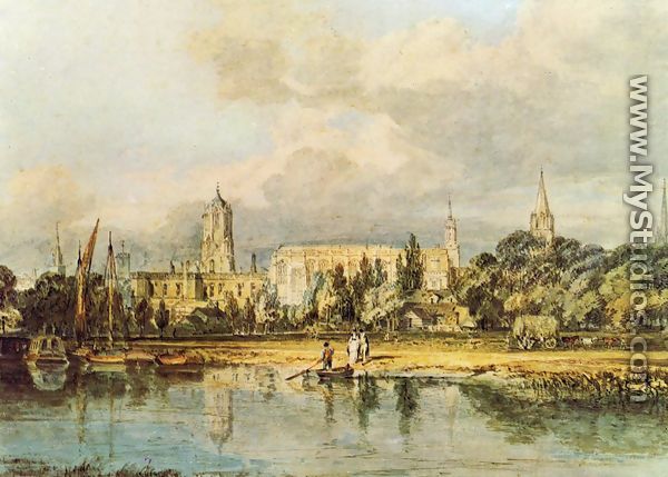 South View Of Christ Church  Etc   From The Meadows - Joseph Mallord William Turner