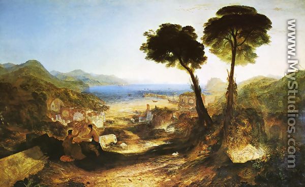 The Bay of Baiae with Apollo and the Sibyl  1823 - Joseph Mallord William Turner