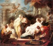 Psyche showing her Sisters her Gifts from Cupid 1753 - Jean-Honore Fragonard