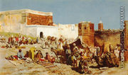Open Market  Morocco - Edwin Lord Weeks