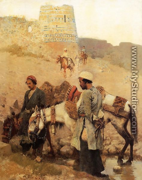 Traveling In Persia - Edwin Lord Weeks