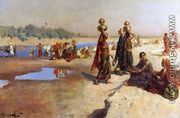 Water Carriers Of The Ganges - Edwin Lord Weeks