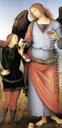 Tobias with the Angel Raphael 1500-05 - Pietro Vannucci Perugino
