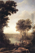 Landscape with the Finding of Moses 1637-39 - Claude Lorrain (Gellee)