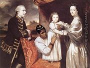 George Clive and his Family with an Indian Maid 1765 - Sir Joshua Reynolds
