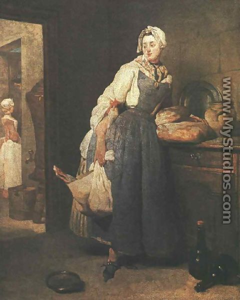 Return from the Market 1739 - Jean-Baptiste-Simeon Chardin