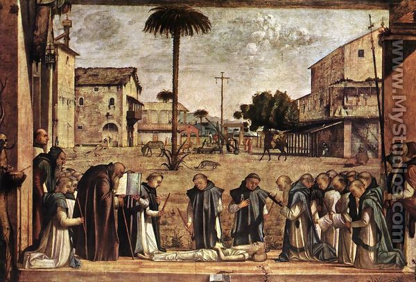 Funeral of St Jerome 1502 - Vittore Carpaccio