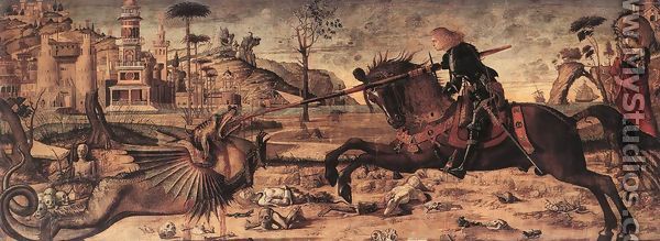 St George and the Dragon 1502 - Vittore Carpaccio