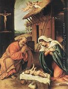Nativity 1523 - Lorenzo Lotto