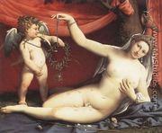 Venus and Cupid 1540 - Lorenzo Lotto