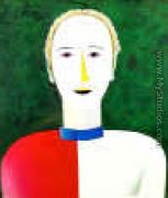 Portrait Of A Female - Kazimir Severinovich Malevich