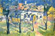 Spring  A Garden In Bloom - Kazimir Severinovich Malevich