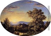 Twilight Among The Mountains - Frederic Edwin Church