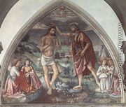Baptism of Christ  c.1473 - Domenico Ghirlandaio