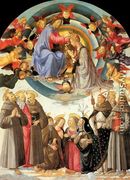 Coronation of the Virgin 1486 - Domenico Ghirlandaio