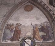Meeting of Augustus and the Sibyl c. 1485 - Domenico Ghirlandaio