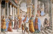 Presentation Of The Virgin At The Temple - Domenico Ghirlandaio