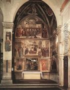 View Of The Sassetti Chapel - Domenico Ghirlandaio