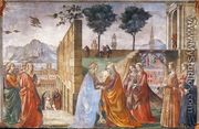 Visitation2 - Domenico Ghirlandaio