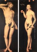Adam and Eve 1528 - Lucas The Elder Cranach