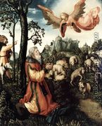 The Annunciation to Joachim 1516-18 - Lucas The Elder Cranach