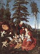 The Rest on the Flight into Egypt 1504 - Lucas The Elder Cranach