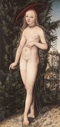 Venus Standing in a Landscape 1529 - Lucas The Elder Cranach