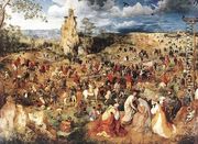 Christ Carrying the Cross 1564 - Pieter the Elder Bruegel