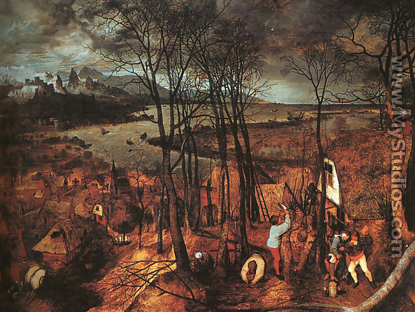 Gloomy Day 1565 - Pieter the Elder Bruegel
