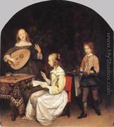 The Concert c. 1657 - Gerard Ter Borch