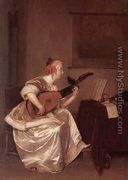 The Lute Player 1667-70 - Gerard Ter Borch